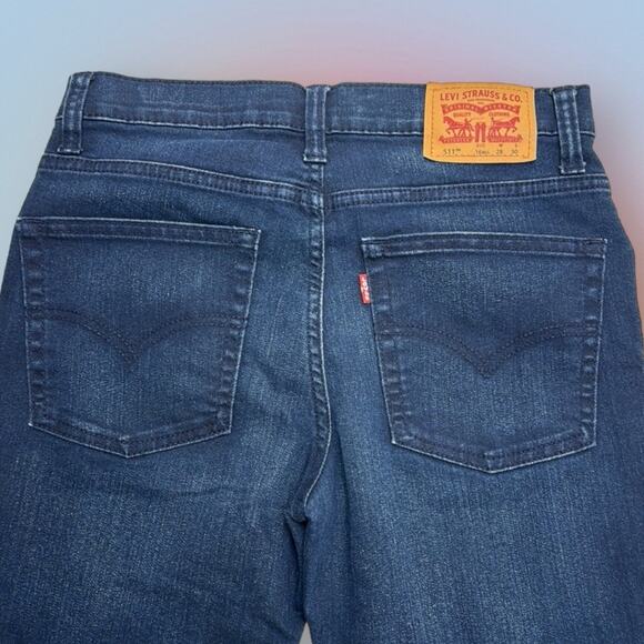 LEVI’S 511 Boy’s 16 Regular (28 x 30) SLIM Blue Jeans - Picture 3 of 5